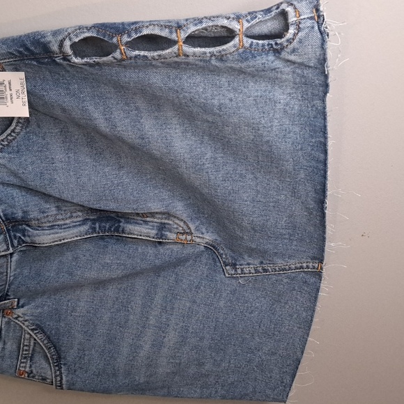 ✨️Top Shop Mini Denim skirt - Picture 3 of 5